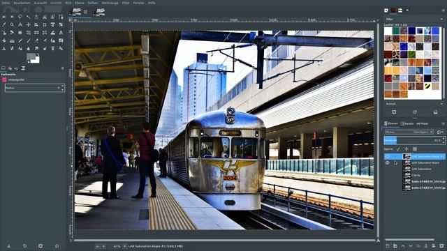 LAB–Sättigung – Klarheit – Mitten-Tonwert-Verbesserung – Gimp 2.9.7 смотреть онлайн