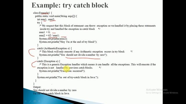 Exception Handling in Java Part 2 смотреть онлайн