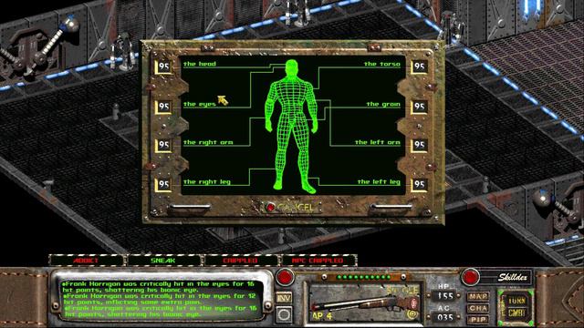 Fallout 2 Killing frank horrigan with the red ryder lee bb gun смотреть онлайн