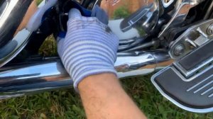 Первое ТО замена масла и фильтров на Honda Shadow 400