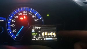 основные функции приборной панели toyota corolla fielder hybrid, настройка приборки.