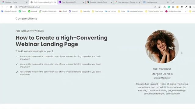 Bootstrap tutorial for beginners 2023 | bootstrap 5: how to create landing page for bootstrap смотреть онлайн