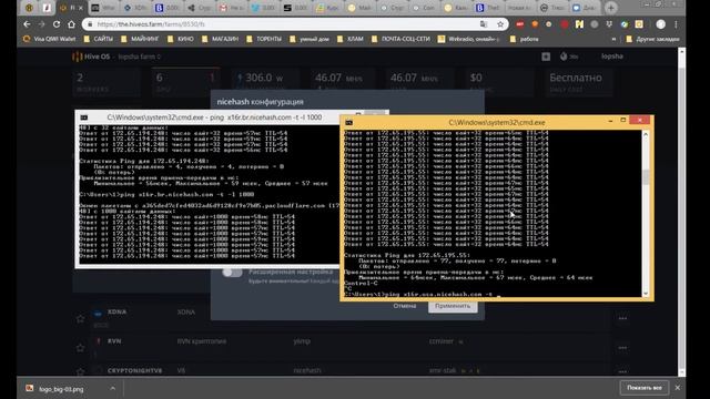 Майнинг NiceHash X16R настройка hiveos 2 0 смотреть онлайн