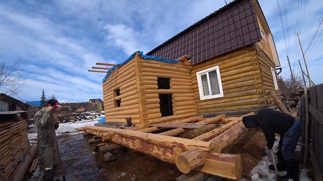 СНЕГ ПО КОЛЕНО. Майский субботник после зимы. Булгунняхтах. Якутия смотреть онлайн