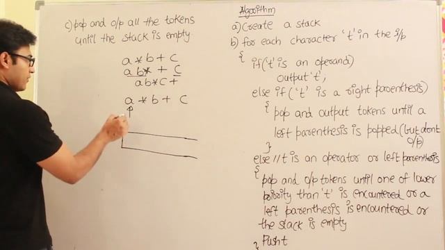 P and DS | Stacks & queues | Infix to postfix conversion algorithm | Ravindrababu Ravula смотреть онлайн