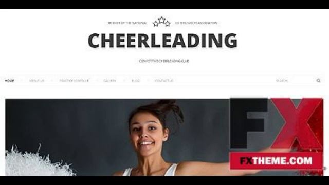 Cheerleading WordPress Theme by Irene TMT by Gevorg Garrick смотреть онлайн