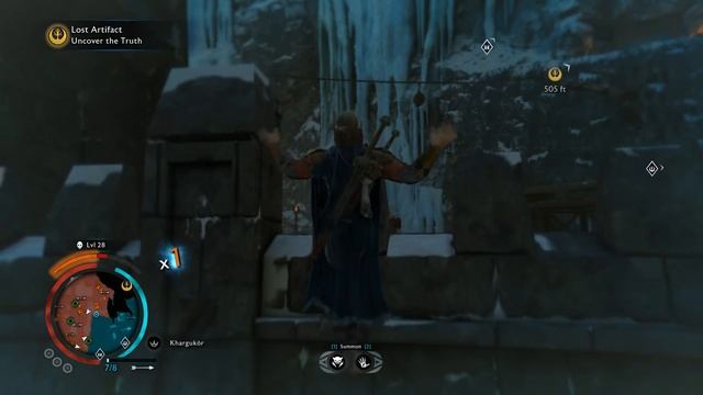 Location of the Lost Artifact in Seregost | East of the Fortress | Middle-Earth: Shadow of War смотреть онлайн