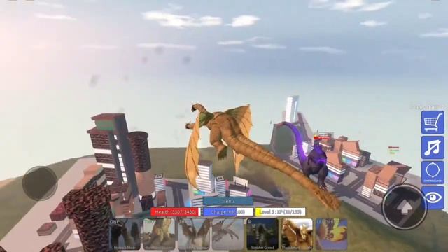 Showa King Ghidorah Update! |ROBLOX Kaiju Universe