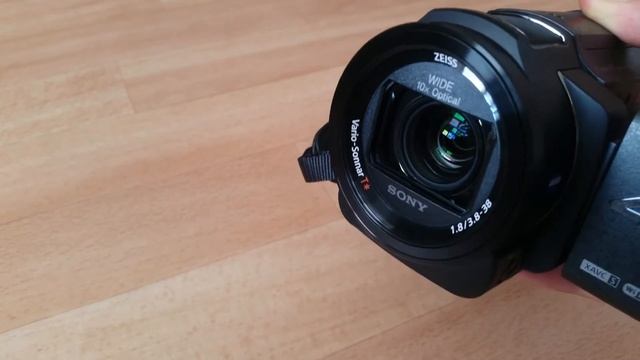 Sony FDR-AX33 SteadyShot Linse 4K