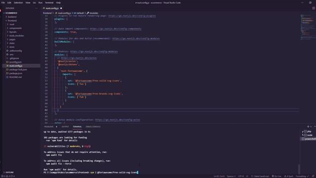 #06. Install Font Awesome on Nuxt.js | Laravel and Nuxt.js | Bangla Tutorial смотреть онлайн