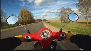 MINSK Vesna 50 spring ride 3 | Relax/Chill Lofi spring ride through countryside