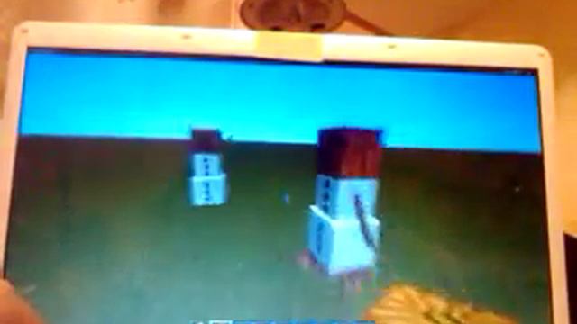 как сделать снеговика в майнкрафте смотреть онлайн