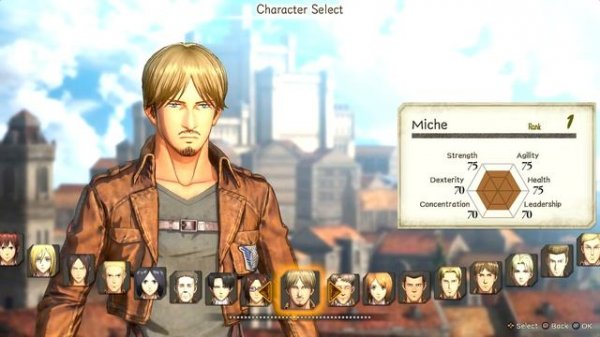 ATTACK ON TITAN 2 - All Playable Characters + Stats (Online & Offline) 2018
