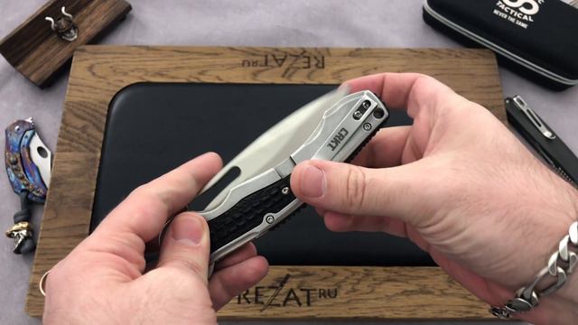 Стальной CRKT Carnufex - Твой карманный динозавр!| Обзор от Rezat.ru смотреть онлайн