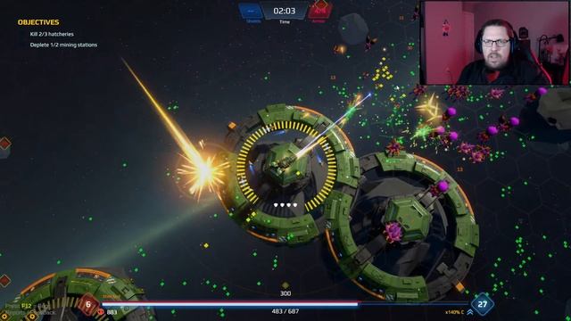 Let's try a new space-themed survivors game! | Star Survivors смотреть онлайн
