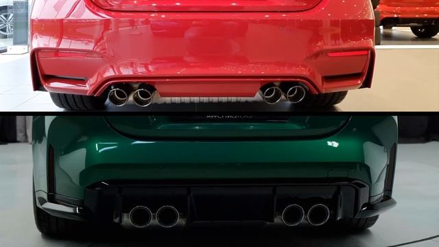 Bmw M4 2022 Competition VS Bmw M4 2020 Competition | G82 M4 Vs M4 F82