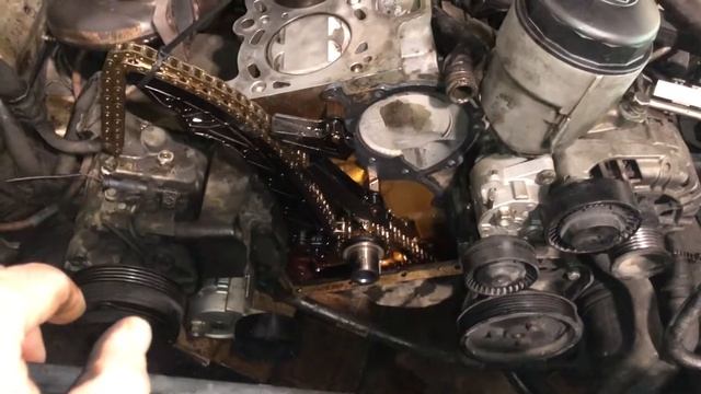 BMW E39 520i M54 170KS popravak glave motora i zamjena lanca смотреть онлайн