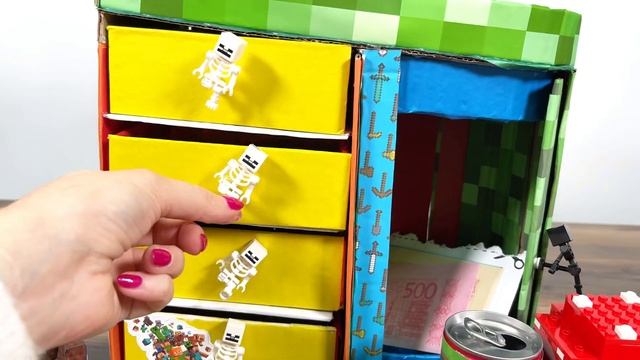 Making LEGO Minecraft BIG STORAGE BOX/ DIY & Crafts смотреть онлайн