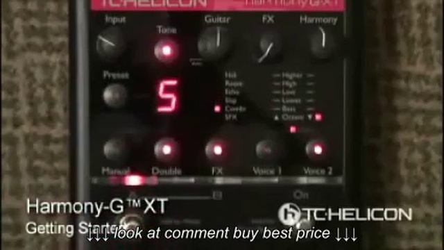 Best Price TC Helicon VoiceTone Harmony G XT Vocal Effects Processor смотреть онлайн