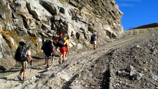 Эцтальские Альпы, горный поход группы Туманова