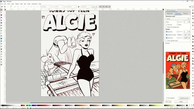 Create COLORING PAGES for FREE (Inkscape 1.2 Tutorial) смотреть онлайн