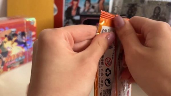 Special golden buster with gold card LR!  | Подарочный бустер с Саске