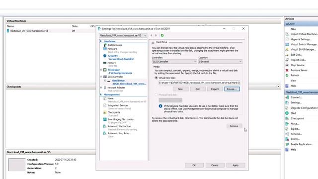 Nextcloud VM - Hyper-V, Generation 2 смотреть онлайн
