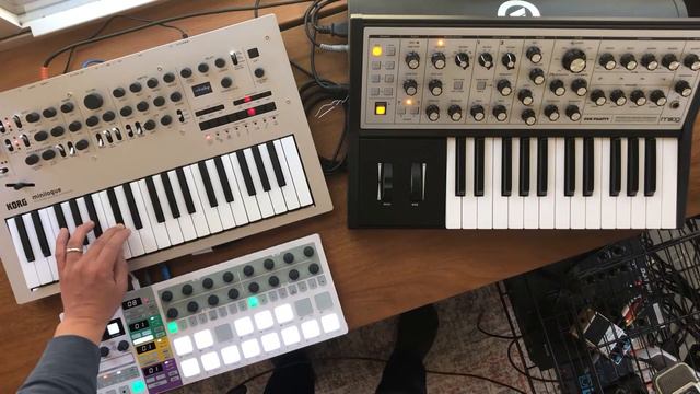 No. 9 Tinkering - Korg Minilogue, Moog Sub Phatty, Arturia Beatstep Pro, Boss RRV-10, Boss DD-5 смотреть онлайн