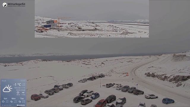 Nuuk Airport, March Construction Recap, blasting, timelapse, meteor, etc. смотреть онлайн