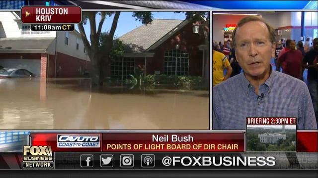 Harvey aftermath: Government alone can't solve this problem, Neil Bush says смотреть онлайн