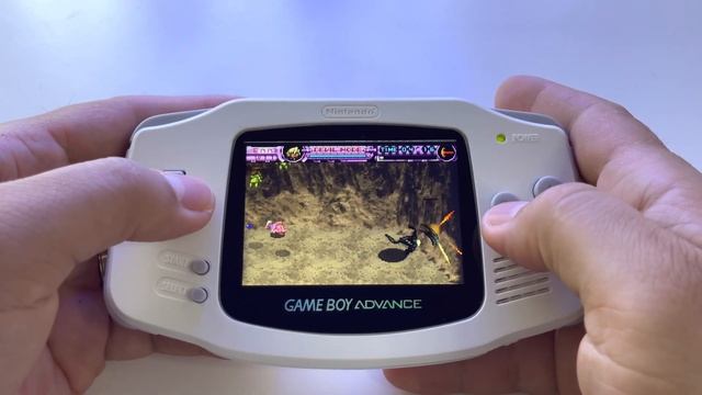 Advance Guardian Heroes | Gameboy Advance (IPS display) gameplay смотреть онлайн