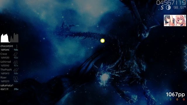 [osu! what if?] sakamata1 FC BLUE DRAGON +HDDT смотреть онлайн