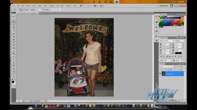 CONTENT-AWARE FILL: Advanced Removing Technique ( Photoshop CS5 Tutorial ) смотреть онлайн