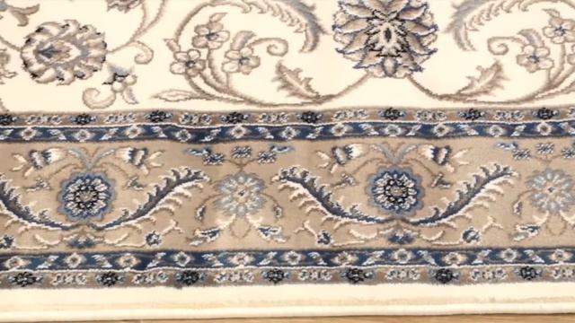 Soma White & Beige Classic Medallion Vintage Rug by Ozark Home смотреть онлайн