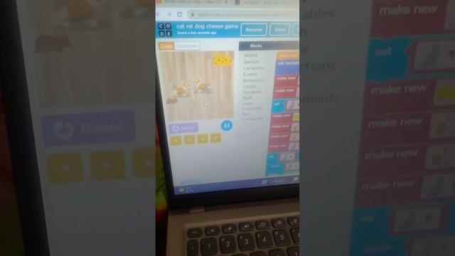 cat, rat and dog chasing to get the cheese game in code.org смотреть онлайн