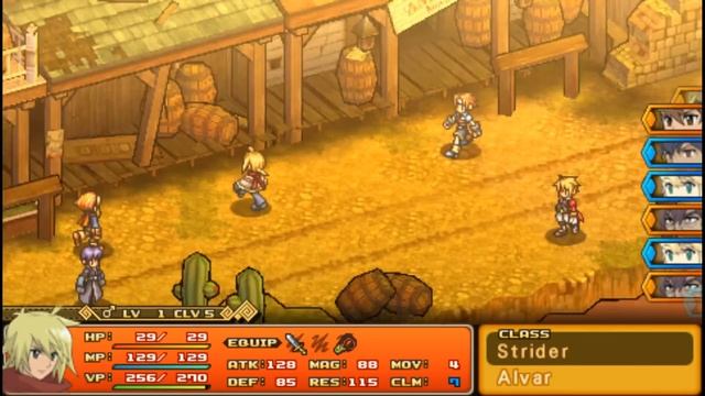 Wild ARMs XF intro and gameplay footage смотреть онлайн