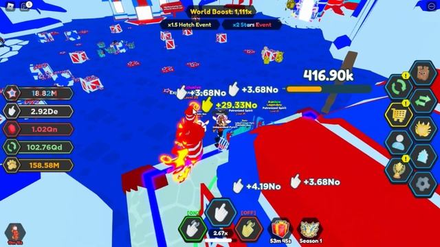 СУПЕР БЫСТРЫЙ ФАРМ ИВЕНТА TAPPING LEGENDS X! ЧИТЕРСКИЕ КОДЫ Легенды Тапа ROBLOX смотреть онлайн