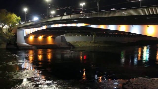 Юбилейный мост после ремонта. Октябрь 2018 г. смотреть онлайн