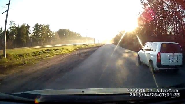 Обгон на повороте, в слепую! смотреть онлайн