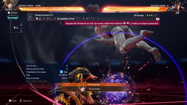 TEKKEN 8 - XIAOYU combos de muestra (PlayStation 5) смотреть онлайн