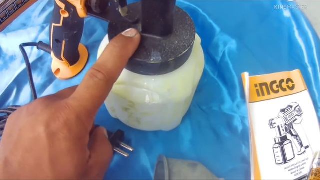 INGCO SPRAY GUN 450W "REVIEW & TEST" смотреть онлайн