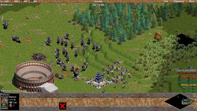Yamato VS 7 Hardest Age Of Empires Đế Chế 1 Bản HD смотреть онлайн