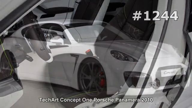 #1244. TechArt Concept One Porsche Panamera 2010 (Концепт и тюнинг) смотреть онлайн