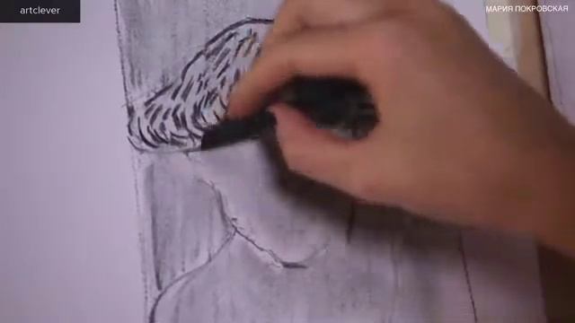 VAN GOGH • Analysing and drawing the copy of the portrait with Maria Pokrovskaya смотреть онлайн