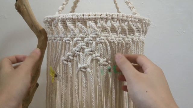 Macrame Lampshade ｜DIY Macrame Pendant