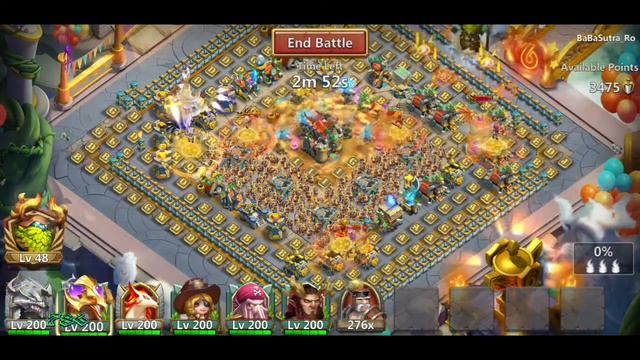 Castle Clash IGG - Dyna & Lazu Bombing - Rus Limitless Evo Romania SOA - GW 9.8.20 смотреть онлайн