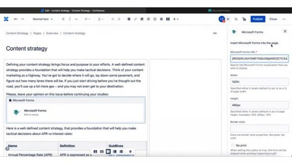 Microsoft Forms for Confluence: How to Create Forms in Confluence with Embedded Microsoft Forms