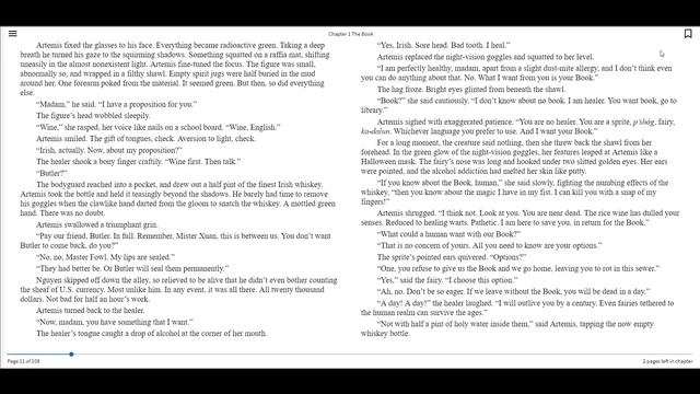 Read-Along Artemis Fowl Chapter 1 смотреть онлайн