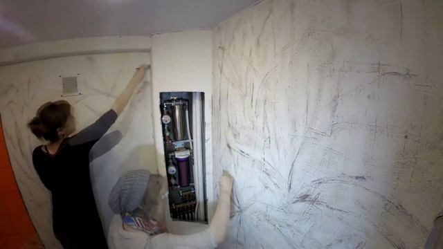 172 Роспись по штукатурке time lapse смотреть онлайн