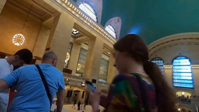 (4K) grand central terminal (world’s largest station) New York 2019. смотреть онлайн